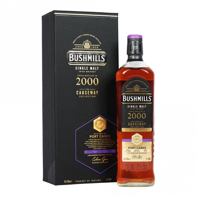 bushmills 2000 port cask causeway collection