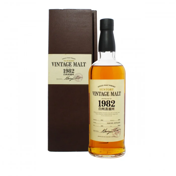 hakushu 1982 suntory vintage malt