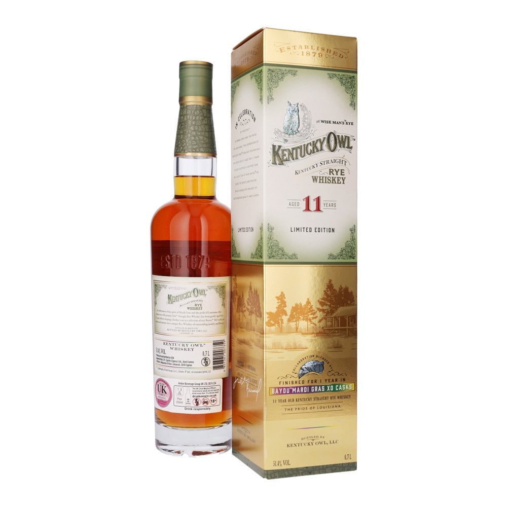 kentucky owl 11 year old bayou mardi gras xo rye