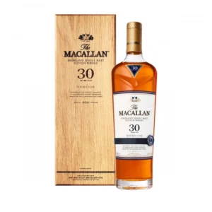 macallan 30 year old double cask 2021 bottle at 43% abv