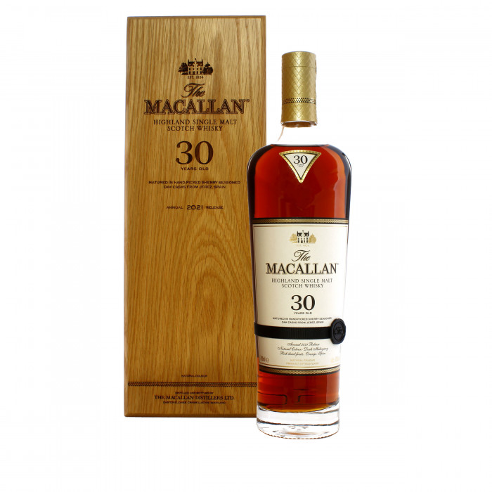 macallan 30 year old sherry oak 2021