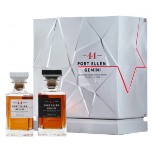 port ellen 1978 44 year old gemini set original cask & remnant cask