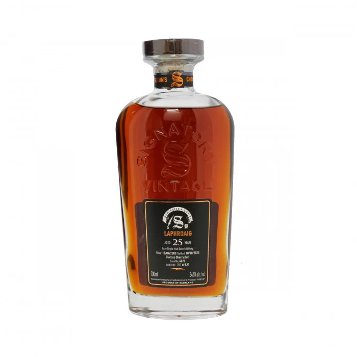 signatory vintage laphroaig 2000 25 year old symington's choice #4078