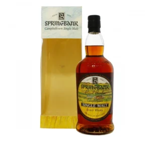 springbank 1965 local barley 36 year old bottle and box